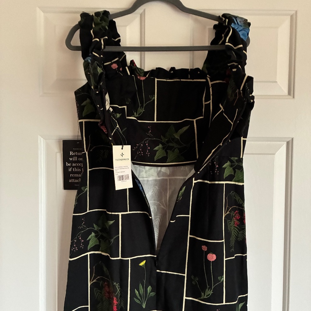 NWT Tuckernuck Suze Fresher Buds midi dress 8 M - Picture 9 of 15